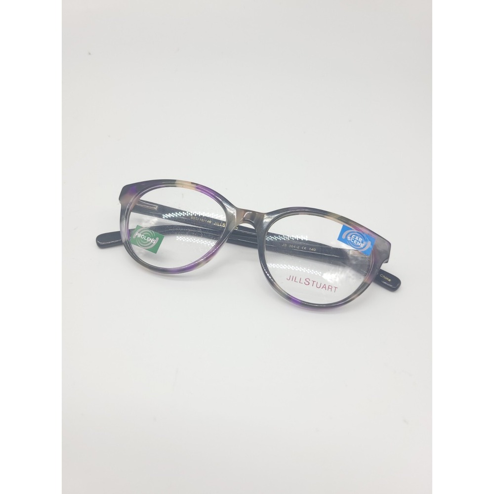 JILL STUART PRO LENS JS364-2 C&B SCENE 50/18/140 GREY FLEX HINGE EYEGLASSES